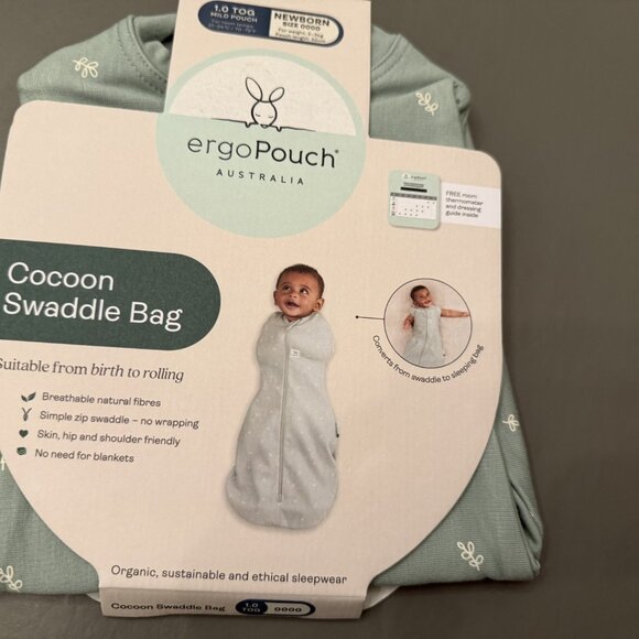 organic cotton pajama and swaddle bundle - Picture 2 of 7